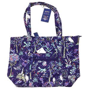Harry Potter NWT Vera Bradley 15" Tote Bag Forbidden Forest Hogwarts quilted